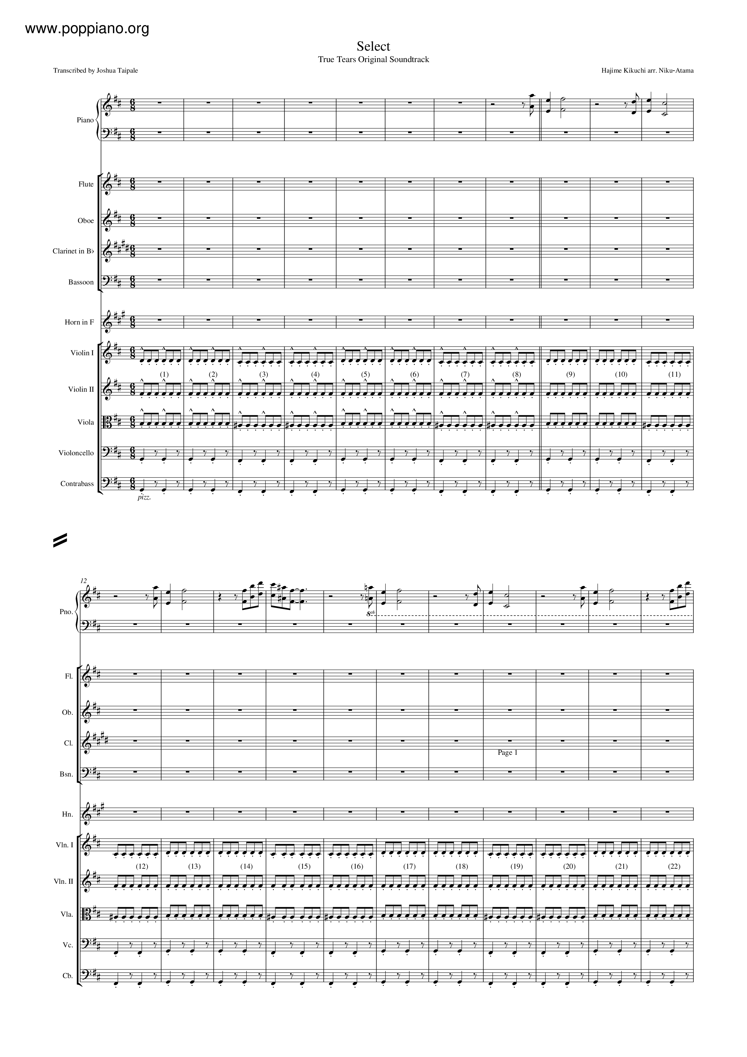 Select Sheet Music Piano Score Free Pdf Download Hk Pop Piano Academy 5452