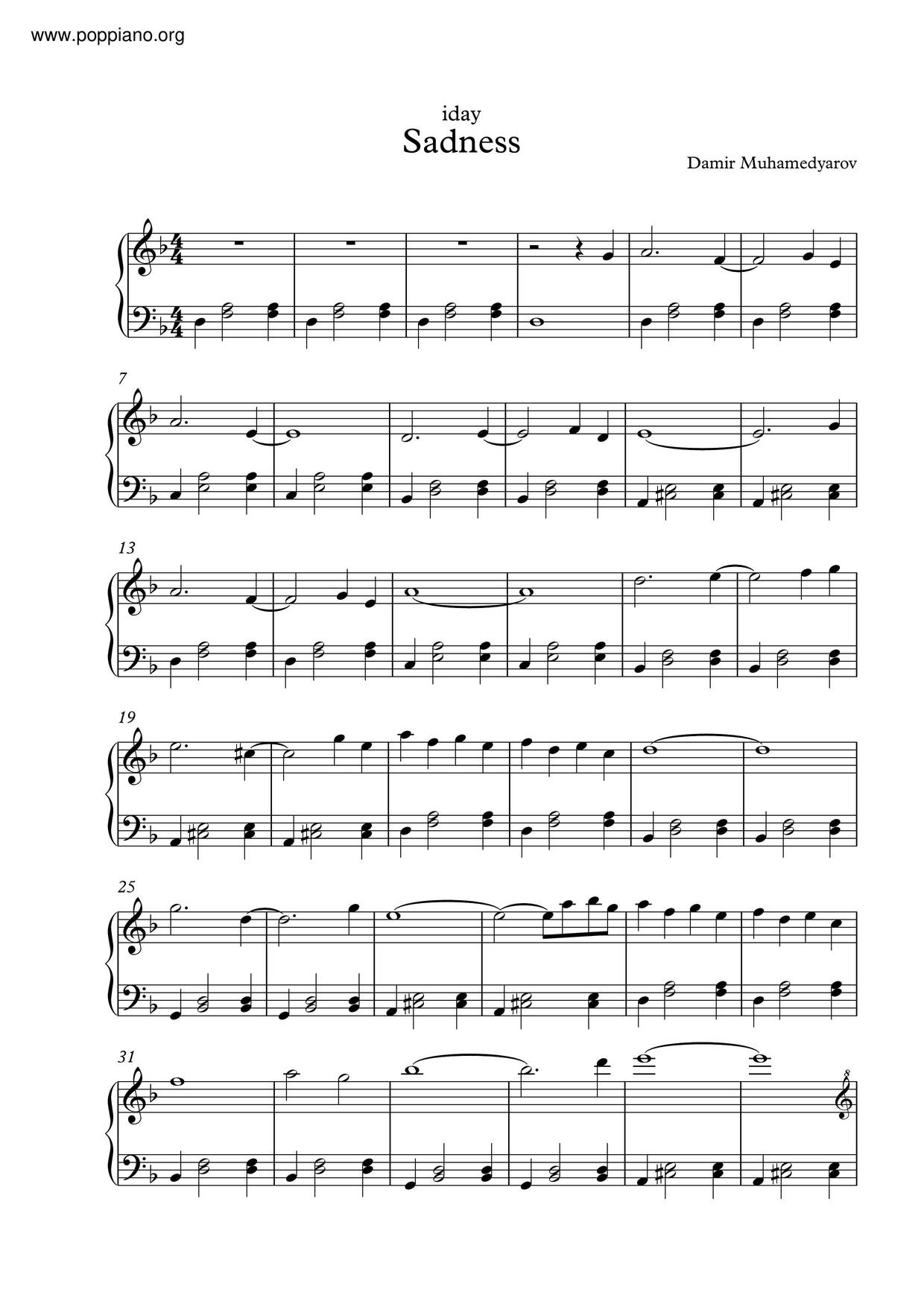 iday-sadness-sheet-music-pdf-free-score-download