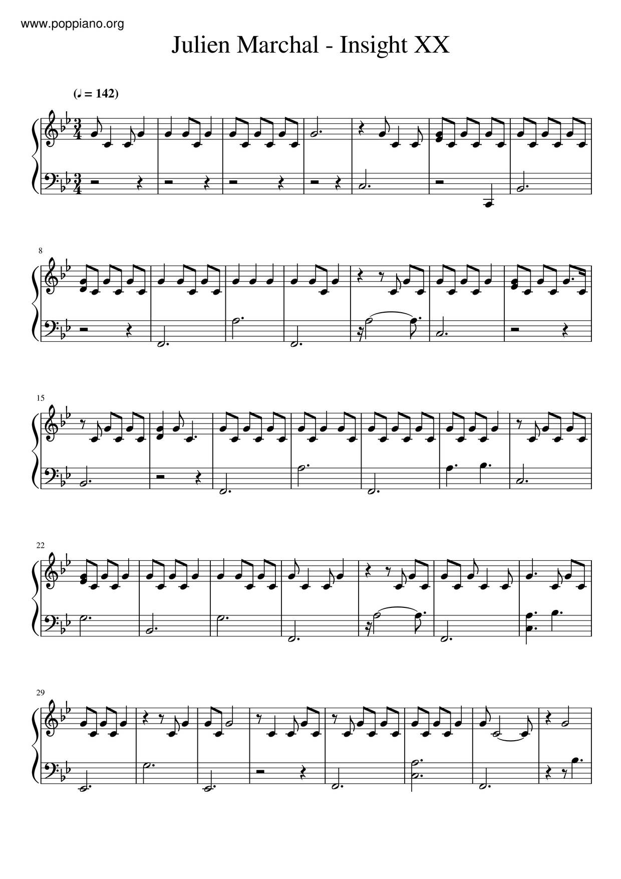 ☆ Julien Marchal-Insight Xx Sheet Music pdf, - Free Score Download ☆