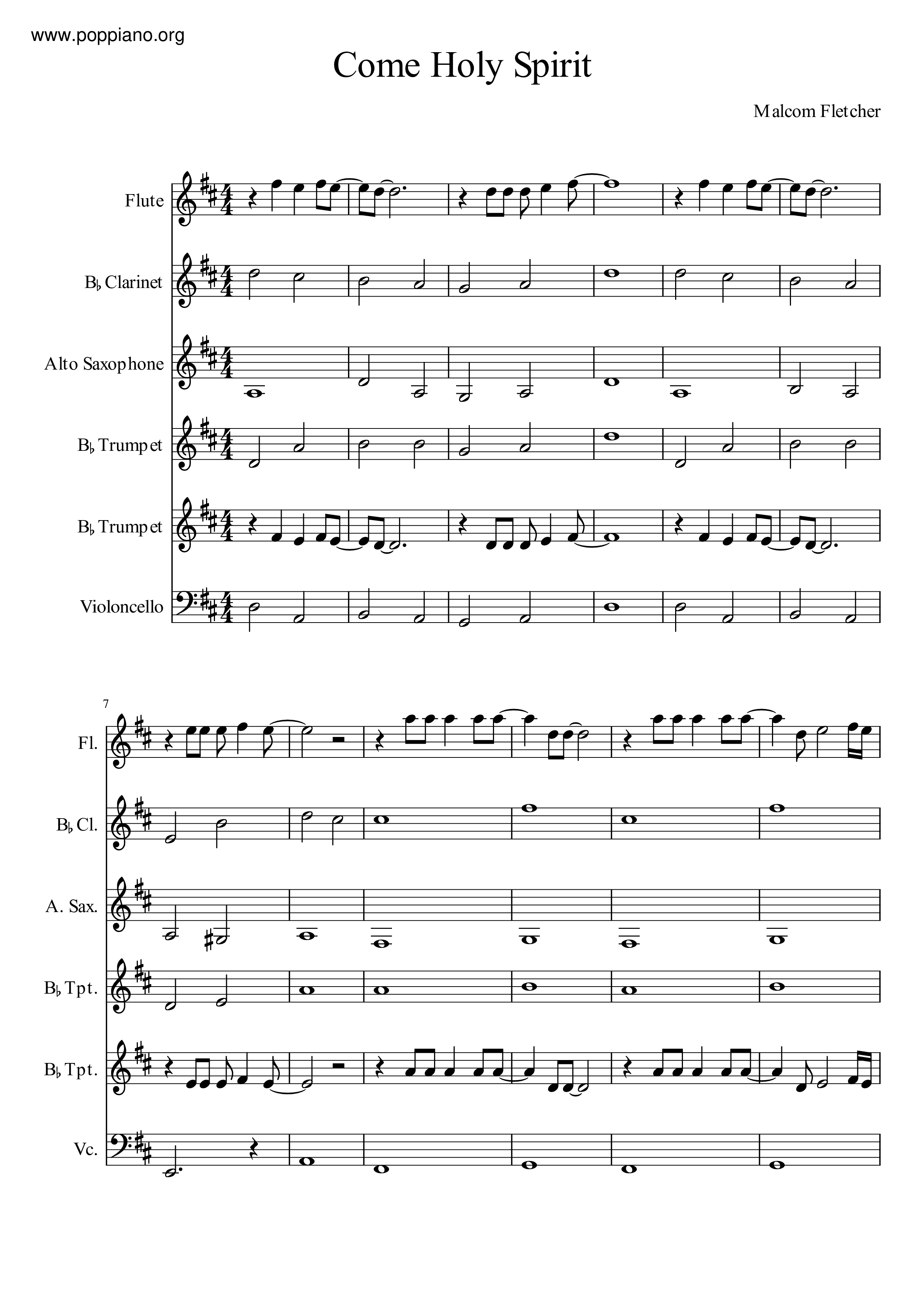 hymn-come-holy-spirit-sheet-music-pdf-free-score-download