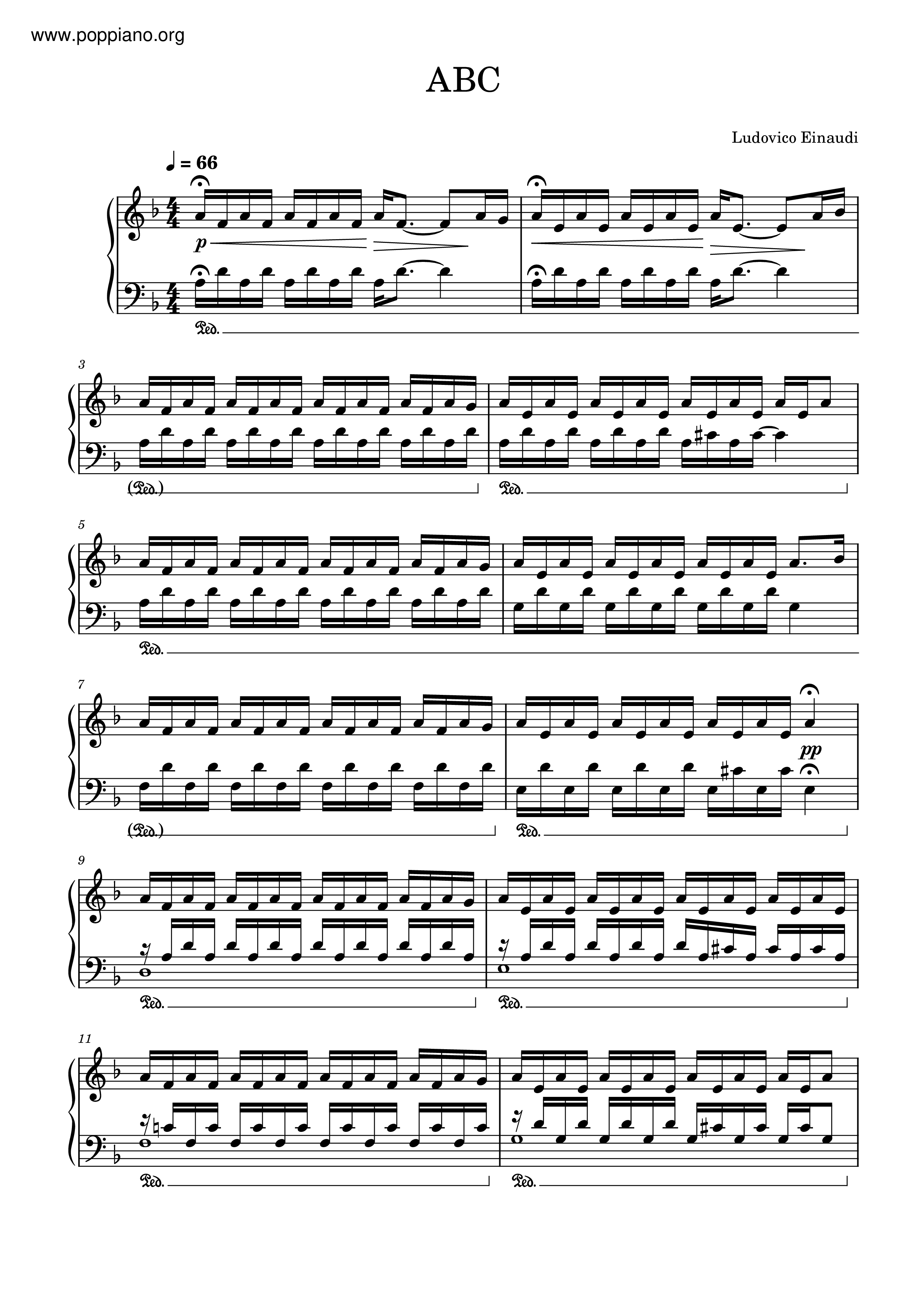 Piano Music Sheets - Nuvole Bianche by Ludovico Einaudi - Piano - Digital  Download