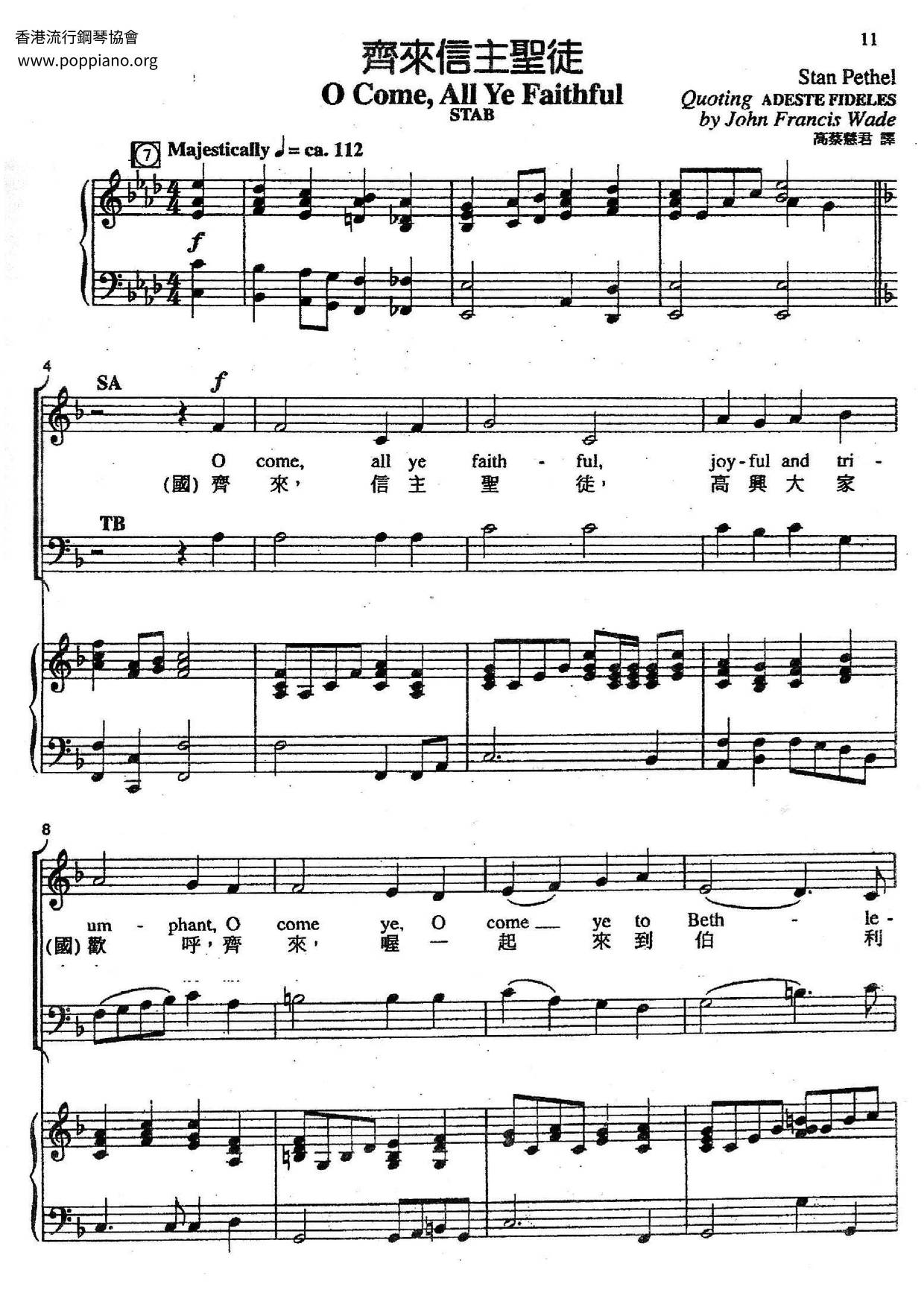 spiritual-come-believers-sheet-music-pdf-free-score-download